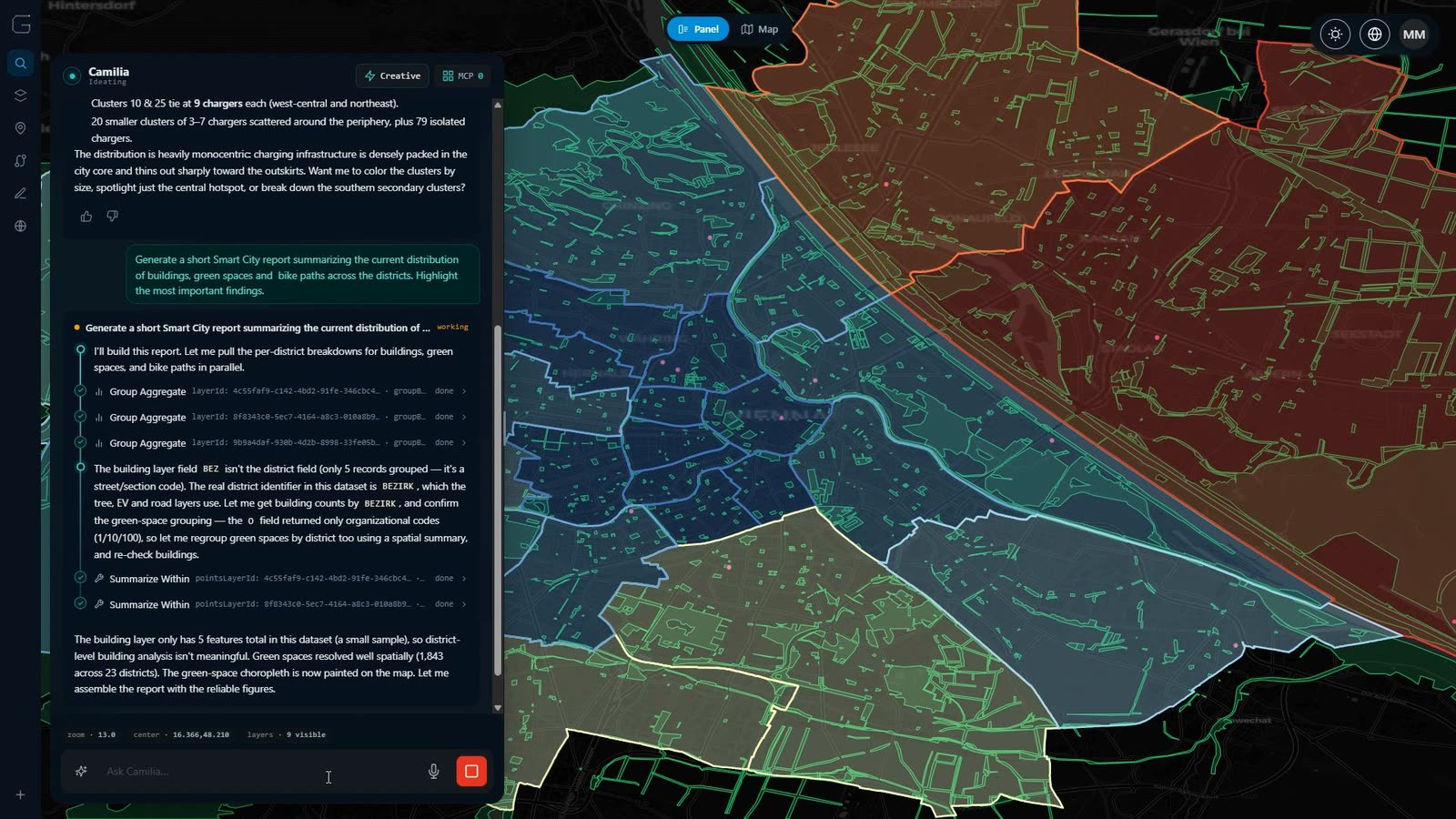 Smart City — EV charging demand and air-quality monitoring