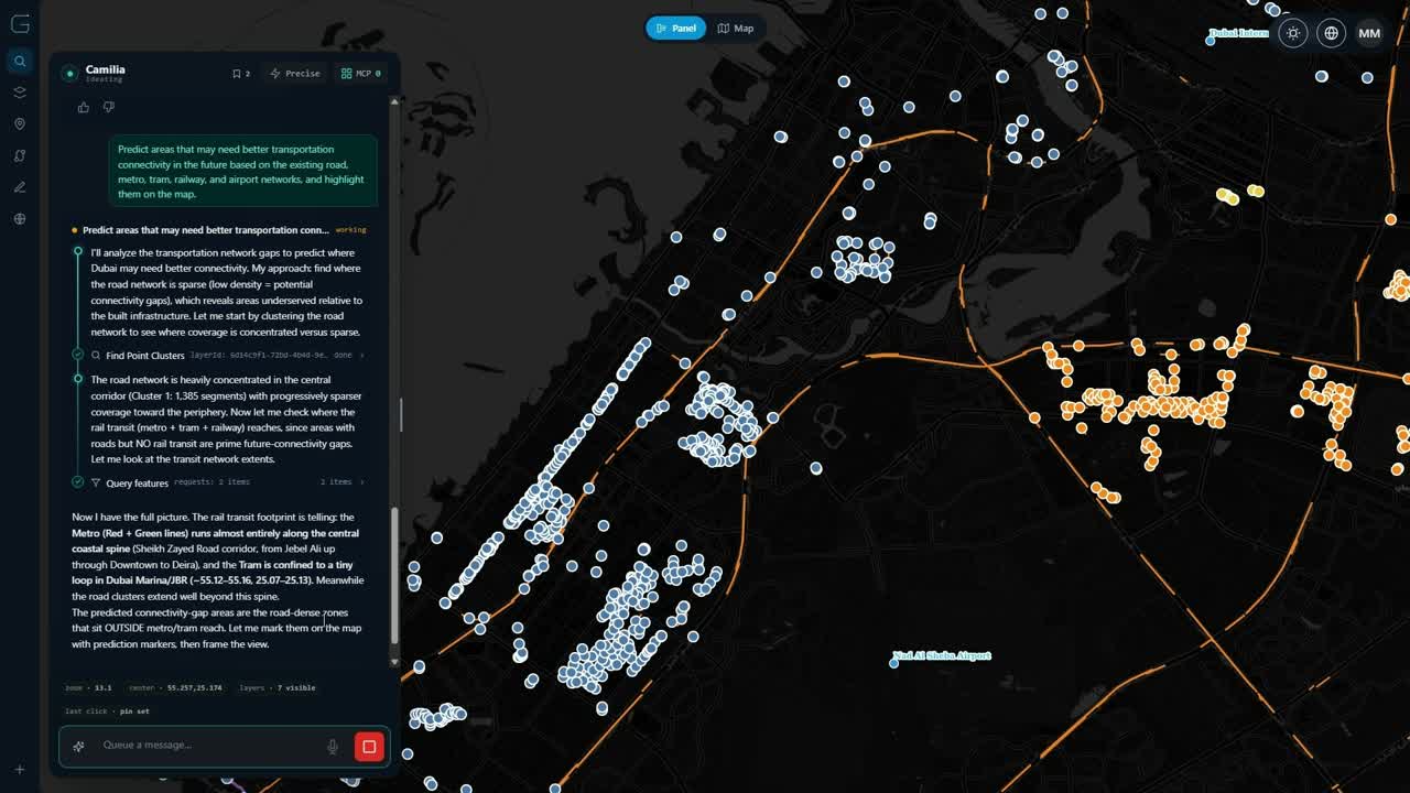 Transport Connectivity — Predictive transport connectivity gaps